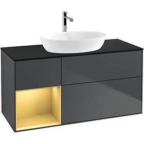 Villeroy & Boch Tvättställsskåp Finion med 3 Lådor Hylla och Bänkskiva för Fristående från Artis Collaro GA62HFHG