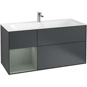 Villeroy & Boch Tvättställsskåp Finion med 3 Lådor och Hylla för Inbyggt G060GMHG