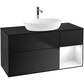 Villeroy & Boch Tvättställsskåp Finion med 3 Lådor Hylla och Bänkskiva för Fristående från Artis Collaro G832GFPD