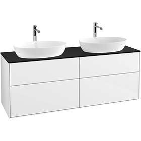 Villeroy & Boch Tvättställsskåp Finion med 4 Lådor och Bänkskiva för Två Fristående från Artis Collaro GA8200GF