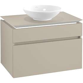 Villeroy & Boch Tvättställsskåp Legato 800 med 2 Lådor för Ytmonterat B570L0VK