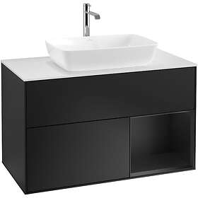 Villeroy & Boch Tvättställsskåp Finion med 2 Lådor Hylla och Bänkskiva för Fristående från Artis Collaro F781PDPD