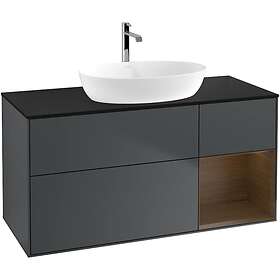 Villeroy & Boch Tvättställsskåp Finion med 3 Lådor Hylla och Bänkskiva för Fristående från Artis Collaro GA72GNHG