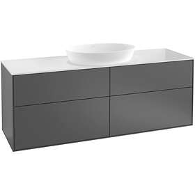Villeroy & Boch Tvättställsskåp Finion med 4 Lådor och Bänkskiva för Fristående från Artis Collaro GA9100GK