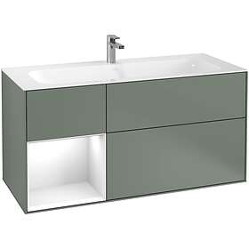 Villeroy & Boch Tvättställsskåp Finion med 3 Lådor och Hylla för Inbyggt G060GFG