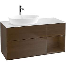 Villeroy & Boch Tvättställsskåp Finion med 3 Lådor Hylla och Bänkskiva för Ocentrerat från Artis Collaro GA51GNGN