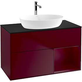 Villeroy & Boch Tvättställsskåp Finion med 2 Lådor Hylla och Bänkskiva för Fristående från Artis Collaro GA22HBHB