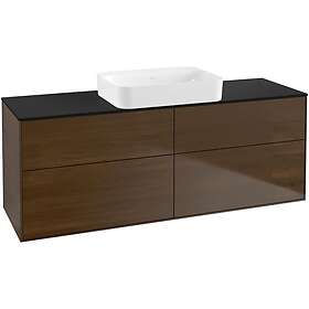 Villeroy & Boch Tvättställsskåp Finion med 4 Lådor och Bänkskiva för Fristående G73200GN