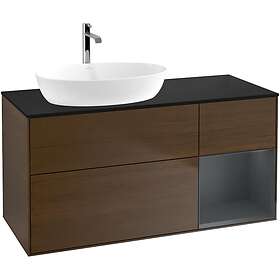 Villeroy & Boch Tvättställsskåp Finion med 3 Lådor Hylla och Bänkskiva för Ocentrerat från Artis Collaro GA52HGGN