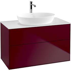 Villeroy & Boch Tvättställsskåp Finion med 2 Lådor och Bänkskiva för Fristående från Artis Collaro GA0100HB