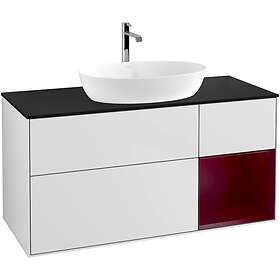 Villeroy & Boch Tvättställsskåp Finion med 3 Lådor Hylla och Bänkskiva för Fristående från Artis Collaro GA72HBMT