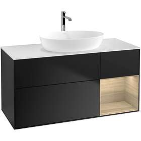 Villeroy & Boch Tvättställsskåp Finion med 3 Lådor Hylla och Bänkskiva för Fristående från Artis Collaro GA71PCPD
