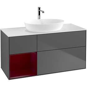 Villeroy & Boch Tvättställsskåp Finion med 3 Lådor Hylla och Bänkskiva för Fristående från Artis Collaro GA61HBGK