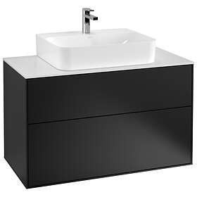 Villeroy & Boch Tvättställsskåp Finion med 2 Lådor och Bänkskiva för Centrerat F10100PD