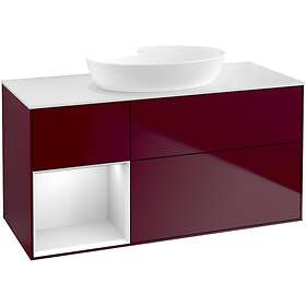 Villeroy & Boch Tvättställsskåp Finion med 3 Lådor Hylla och Bänkskiva för Fristående från Artis Collaro FA61MTHB