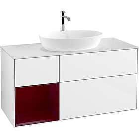 Villeroy & Boch Tvättställsskåp Finion med 3 Lådor Hylla och Bänkskiva för Fristående från Artis Collaro GA61HBGF