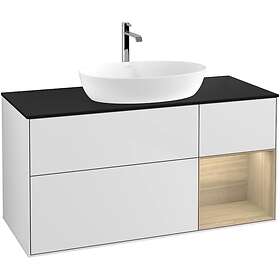 Villeroy & Boch Tvättställsskåp Finion med 3 Lådor Hylla och Bänkskiva för Fristående från Artis Collaro G832PCMT