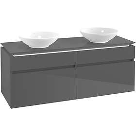 Villeroy & Boch Tvättställsskåp Legato 1400 med 4 Lådor för Två Ytmonterade B592L0FP