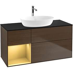 Villeroy & Boch Tvättställsskåp Finion med 3 Lådor Hylla och Bänkskiva för Fristående från Artis Collaro GA62HFGN