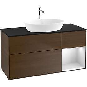 Villeroy & Boch Tvättställsskåp Finion med 3 Lådor Hylla och Bänkskiva för Fristående från Artis Collaro G832MTGN