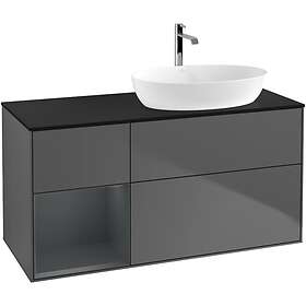 Villeroy & Boch Tvättställsskåp Finion med 3 Lådor Hylla och Bänkskiva för Ocentrerat från Artis Collaro GA42HGGK