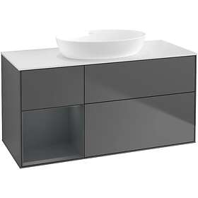 Villeroy & Boch Tvättställsskåp Finion med 3 Lådor Hylla och Bänkskiva för Fristående från Artis Collaro FA61HGGK