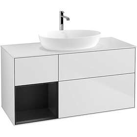 Villeroy & Boch Tvättställsskåp Finion med 3 Lådor Hylla och Bänkskiva för Fristående från Artis Collaro G821PDMT