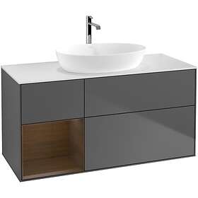 Villeroy & Boch Tvättställsskåp Finion med 3 Lådor Hylla och Bänkskiva för Fristående från Artis Collaro GA61GNGK