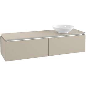 Villeroy & Boch Tvättställsskåp Legato Kompakt 1600 med 2 Lådor för Ocentrerat Ytmonterat från Övriga V&B Serier B597L0VK