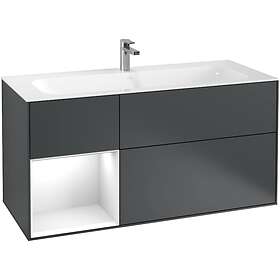 Villeroy & Boch Tvättställsskåp Finion med 3 Lådor och Hylla för Inbyggt G060GFH