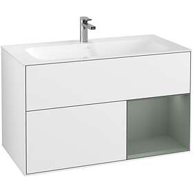 Villeroy & Boch Tvättställsskåp Finion med 2 Lådor och Hylla för Inbyggt F040GMGF