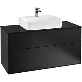 Villeroy & Boch Tvättställsskåp Finion med 4 Lådor och Bänkskiva för Centrerat G13200PD