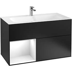 Villeroy & Boch Tvättställsskåp Finion med 2 Lådor och Hylla för Inbyggt F030GFPD