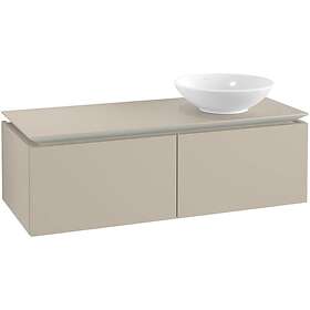 Villeroy & Boch Tvättställsskåp Legato Kompakt 1200 med 2 Lådor för Ocentrerat Ytmonterat B58100VK