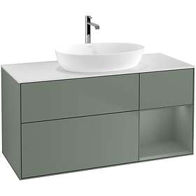 Villeroy & Boch Tvättställsskåp Finion med 3 Lådor Hylla och Bänkskiva för Fristående från Artis Collaro G831GMGM