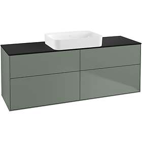 Villeroy & Boch Tvättställsskåp Finion med 4 Lådor och Bänkskiva för Fristående G73200GM