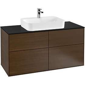 Villeroy & Boch Tvättställsskåp Finion med 4 Lådor och Bänkskiva för Ytmonterat G38200GN