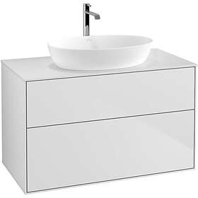 Villeroy & Boch Tvättställsskåp Finion med 2 Lådor och Bänkskiva för Fristående från Artis Collaro GA0100MT