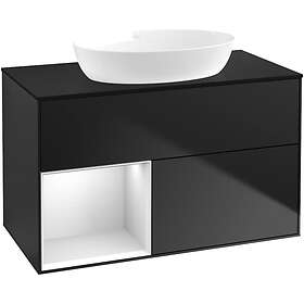 Villeroy & Boch Tvättställsskåp Finion med 2 Lådor Hylla och Bänkskiva för Fristående från Artis Collaro FA12MTPD