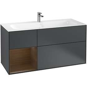 Villeroy & Boch Tvättställsskåp Finion med 3 Lådor och Hylla för Inbyggt F060GNHG