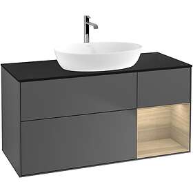 Villeroy & Boch Tvättställsskåp Finion med 3 Lådor Hylla och Bänkskiva för Fristående från Artis Collaro GA72PCGK