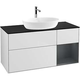 Villeroy & Boch Tvättställsskåp Finion med 3 Lådor Hylla och Bänkskiva för Fristående från Artis Collaro GA72HGMT
