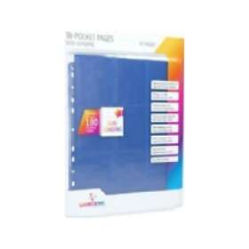 Gamegenic 18-pocket Pages Side-Loading, Blue (10ct)