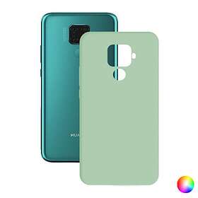 BigBuy Tech Mobilfodral Mate 30 Lite Contact Silk TPU (Färg: Black)