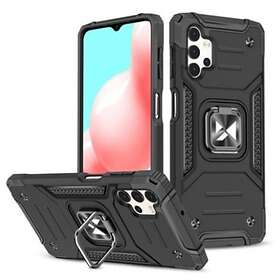 Wozinsky Ring Samsung Armor Galaxy Case A32 Kickstand Tough skal Svart 4G