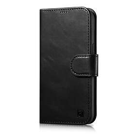 iCarer oil Wax wallet case iPhone 14 flip cover IN1
