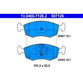 ATE Bromsbeläggssats. skivbroms 13.0460-7126.2