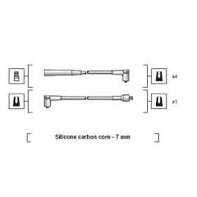Magneti Marelli Tändkabelsats 941318111071