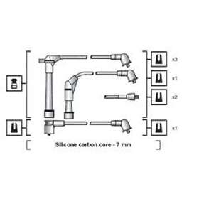 Magneti Marelli Tändkabelsats 941318111091
