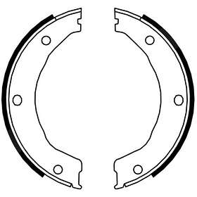 ABE Bromsbackar, sats, parkeringsbroms CRG002